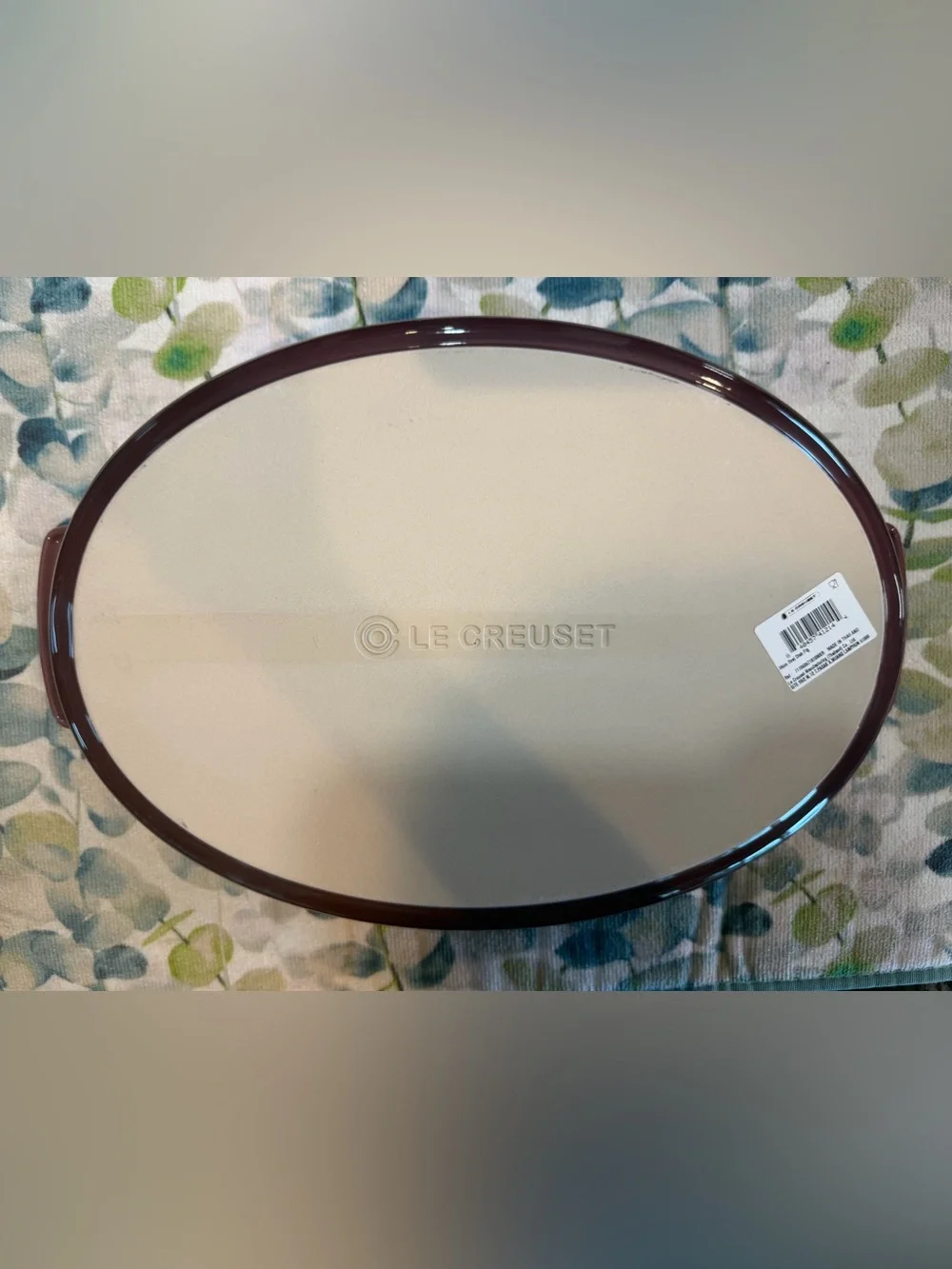 NEW Le Creuset - FIG - 36cm Oval Baker Dish - Rare - Retired